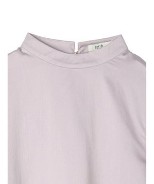 earth music&ecology チュール袖スタンドカラートップス Pink