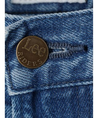 earth music&ecology Ｌｅｅ×ｅ．ｍ．ａ．ｅ　切替デニムフレアパンツ Indigo