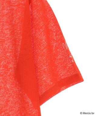 Green Parks ｍｉｆｆｙ／シアーリブプリントＴシャツ Red