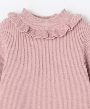 ANY KIDS しあわせタッチニット ピンク