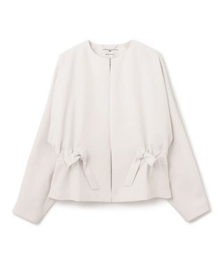 BEIGE， MARIE / ノーカラージャケット Ecru