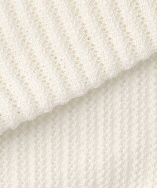 組曲 【先行予約・WEB限定】レーシーニット レース襟付き カーディガン ホワイト系