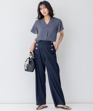 23区 【CLASSY.6月号掲載】ロープバケツ バッグ ブラック系