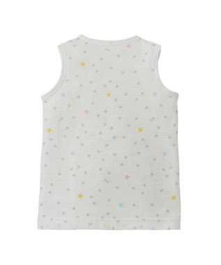 MIKI HOUSE HOT BISCUITS メッシュ短肌着2枚セット 白