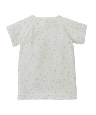 MIKI HOUSE HOT BISCUITS メッシュ短肌着2枚セット 白