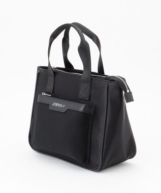 23区GOLF 【UNISEX】ツイルコンビ カートバッグ ブラック系