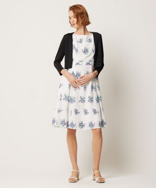 TOCCA 【接触冷感・UVカット・洗える】AIRY BOLERO ボレロ ラメ×ブラック系7