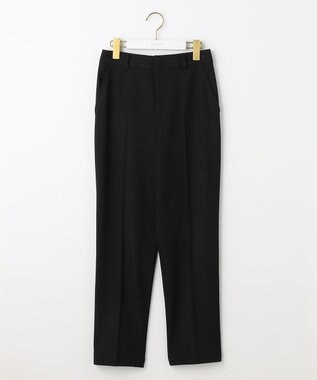 ANY SIS 【保温性あり/洗える】サーモ 2WAYストレッチ テーパード パンツ ブラック