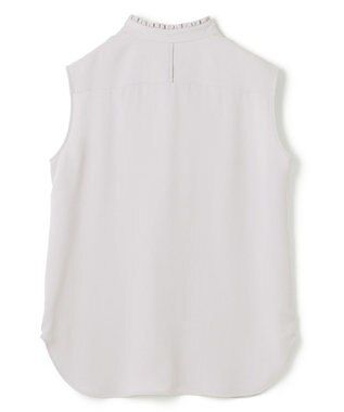 BEIGE， 【洗える】EVA / ボウタイブラウス Ice Blue