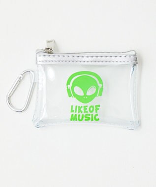 WEGO グラフィッククリアポーチ 柄2