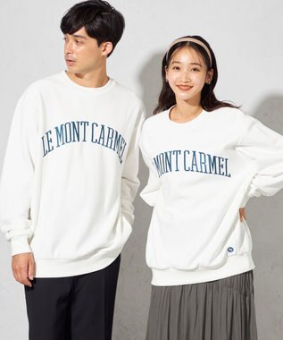 SHARE PARK LADIES 【UNISEX】MVS裏毛クルーネックスウェット（S・Mサイズ） ホワイト