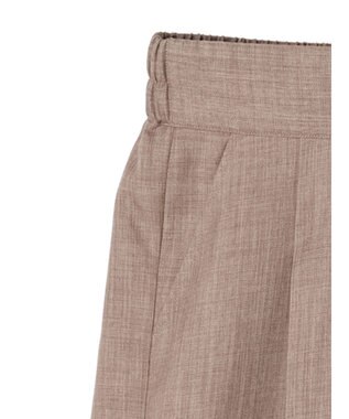 Green Parks ・ＥＬＥＮＣＡＲＥ　ＤＵＥ　リネンライクワイドパンツ Mocha