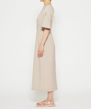 uncrave プルーフダブルクロス ワンピース グレージュ