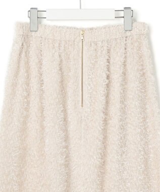 23区 S 【洗える】ヘアリーカットジャカード スカート ベージュ系