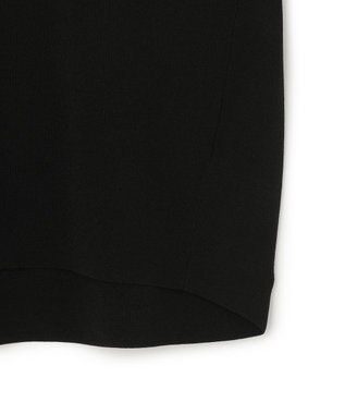 BEIGE， LAURA / ドライタッチ ストレッチショートスリーブニット Black