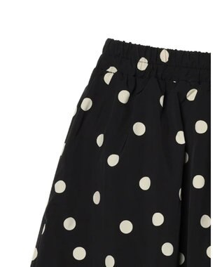 Green Parks ・ＥＬＥＮＣＡＲＥ　ＤＵＥ　ドットタフタスカート Black