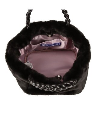 ROOTOTE 1262【エコファートート】LT.デリ.ファーバスケット-A 01：ブラック