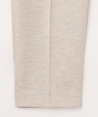 組曲 ライトリネンライクテーパード パンツ ベージュ系