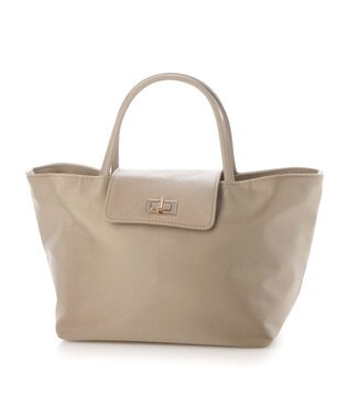 UNBILLION VERYコラボ ペルケ perche / ミニ牛革フラップナイロントートバック