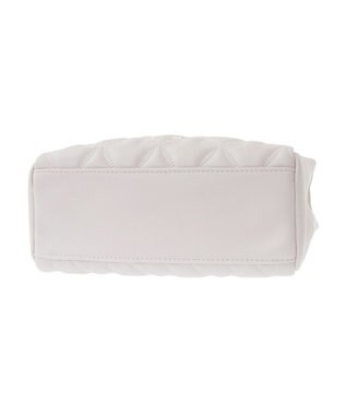 Maison de FLEUR スカーフ付きリボンキルティング2Wayトート Light Pink