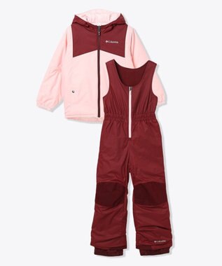 Columbia Columbia/ 【KIDS】ダブルフレークIIセット /コロンビア Satin Pink、 Rich Wine