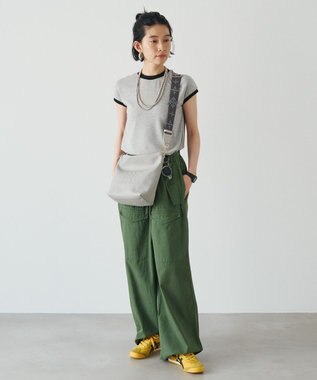 russet 《WEB限定》スタンダードミニショルダーバッグ <エンボスモノグラム>(CE-1718-WEB) L.Gray