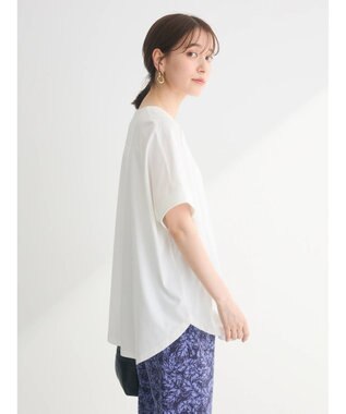 Green Parks 冷っとすずやか　フレンチスリーブスキッパー Off White