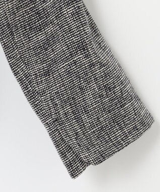 ANY SIS ミニライトボーダー ジャケット シャンブレーネイビー