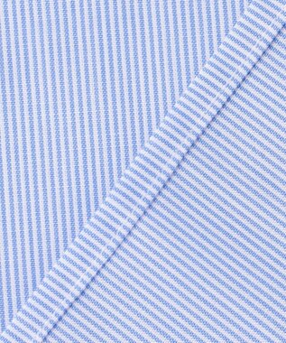 ICB 【先行予約】クリーンブロード ライダース風 クロップドシャツ ブルーストライプ