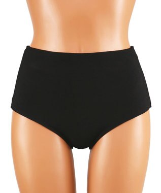 San-ai Resort（三愛水着楽園） WEB限定　ペプラム無地/チェック3点セット水着【Beach Queen（ビーチクイーン）】 ホワイト（チェック）