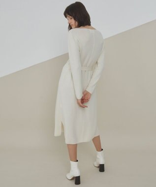 BEIGE， LISS / ニットワンピース Off White
