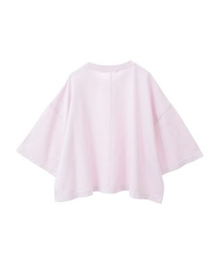 AMERICAN HOLIC ピグメント加工ミニ裏毛半袖プルオーバー Charcoal Gray