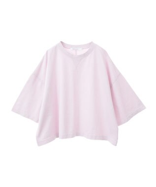 AMERICAN HOLIC ピグメント加工ミニ裏毛半袖プルオーバー Charcoal Gray