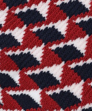 23区GOLF 【WOMEN】フラッグアンクルソックス レッド系5