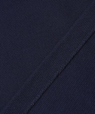 23区GOLF 【WOMEN】ピラミッドカノコ 半袖ポロシャツ ネイビー系