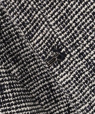 ANY SIS ミニライトボーダー ジャケット シャンブレーネイビー