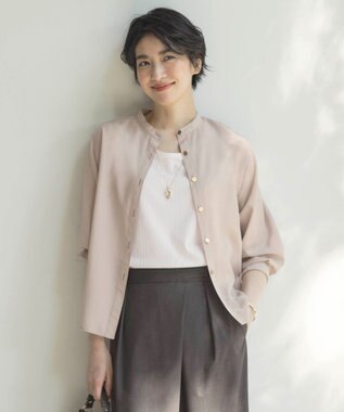  【洗える】テトロンレーヨンマンスローン ブラウス