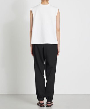 NAVE ウールポリエステルツイル パンツ ブラック系