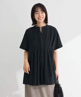 Green Parks ウエストタックシャツチュニック Black