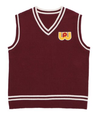 WEGO 【SCHOOLITEM】ワールドペガサスコラボベスト レッドその他