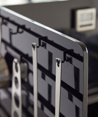 tower 伸縮レンジガード タワー ブラック ブラック