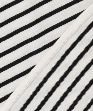 ANY テールロングTシャツ ボーダー