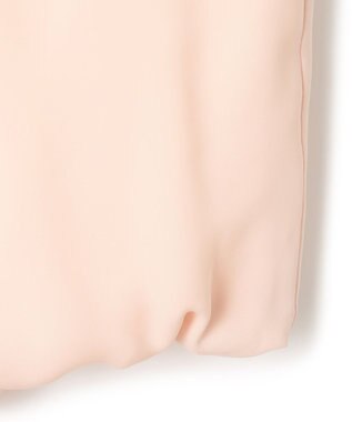 23区 L 【洗える】シルキーデシン ボールチェーン カットソー ピンク系