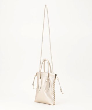 GRACE CONTINENTAL ADD CULUMN TURN BAG シルバー