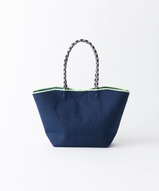 TRICOTE 【軽くて丈夫】バンピーリンクトートバッグ 38GREENBLUE