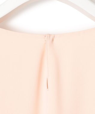 23区 L 【洗える】シルキーデシン ボールチェーン カットソー ピンク系