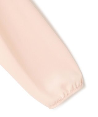 23区 L 【洗える】シルキーデシン ボールチェーン カットソー ピンク系