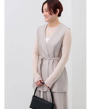 Te chichi シャイニーノーカラージレ(セットアップ可) モカ