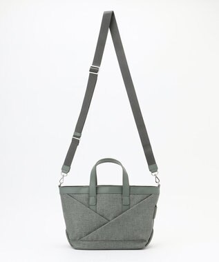 Y'SACCS リネンライク　イニシャルトート　Sサイズ アッシュグリーン【web限定カラー】