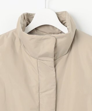 自由区 L 【洗える】パッファー ベスト ベージュ